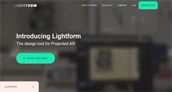 Desktop Screenshot of lightform.com